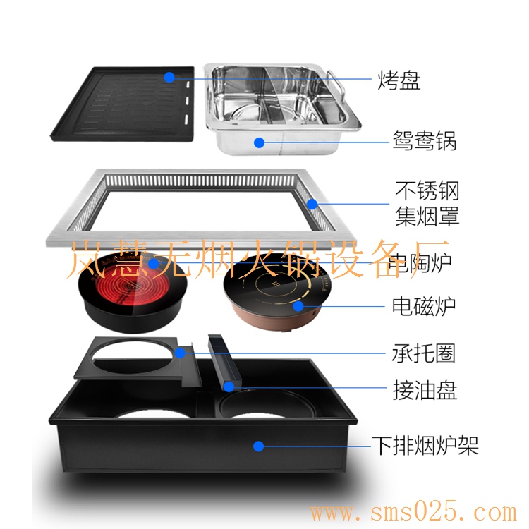 燒烤無煙火鍋凈化爐（m.hcmqhm.cn)